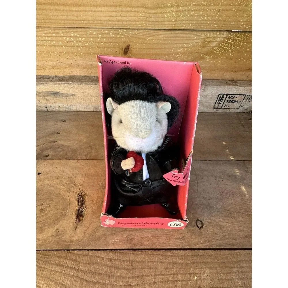 Vintage Dancing Singing Hamster Romancin' 